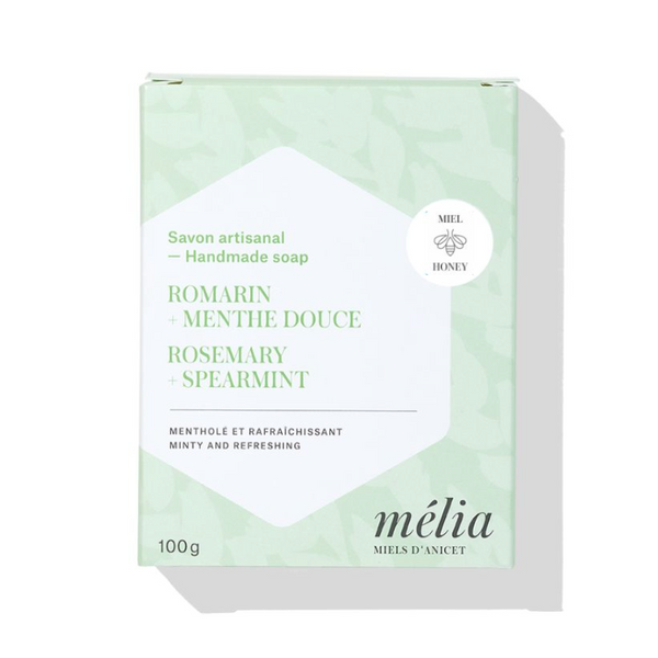 SAVON ROMARIN + MENTHE DOUCE — par Mélia