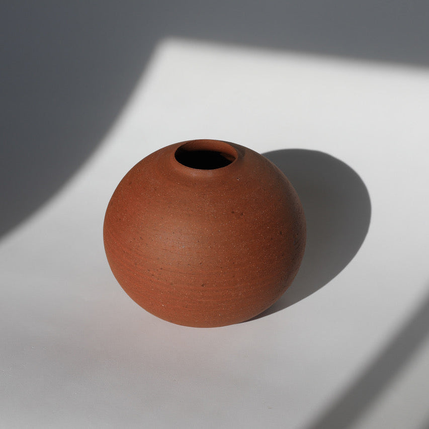 TERRACOTTA VASE SPHERE — by Sarah-Jeanne Riberdy