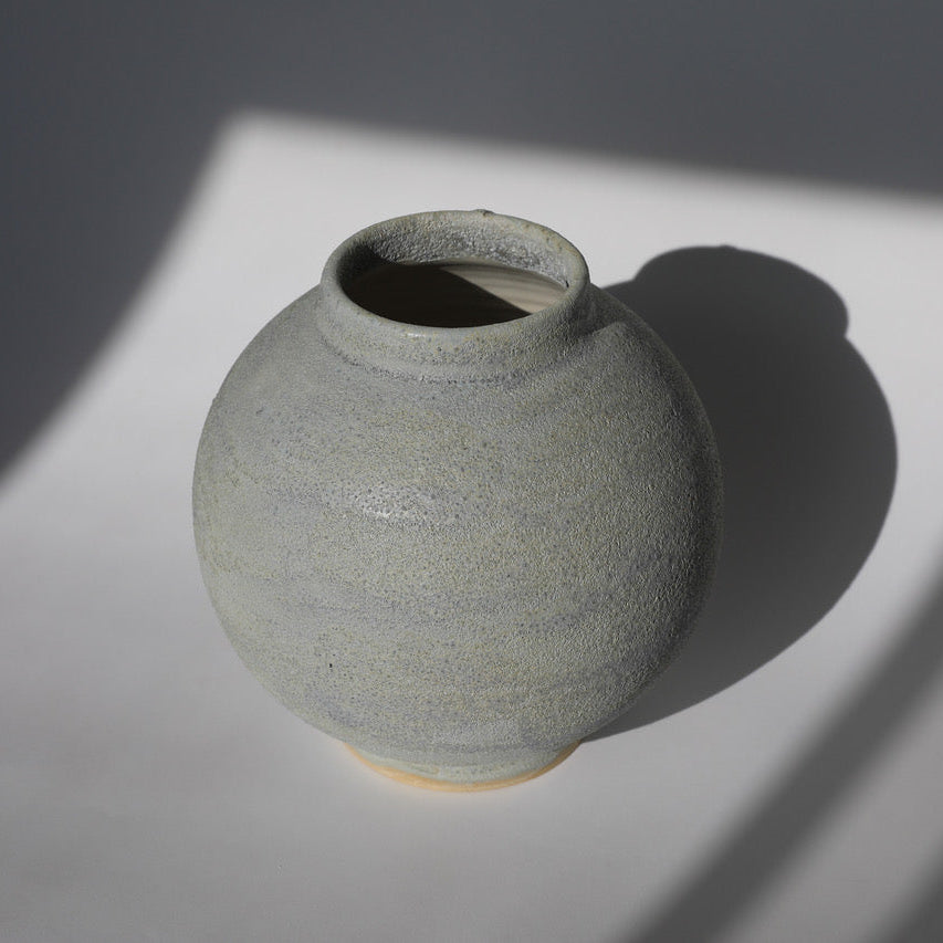SANDSTONE VASE MOON LAVA — by Sarah-Jeanne Riberdy