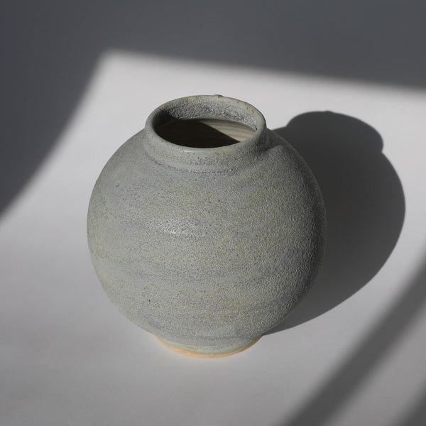 SANDSTONE VASE MOON LAVA — by Sarah-Jeanne Riberdy