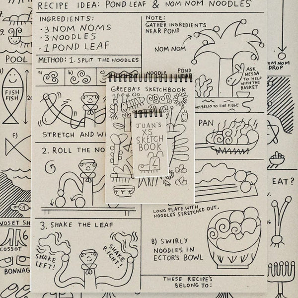 SKETCHBOOK (Multiple Sizes) — by Woset