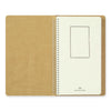SPIRAL RING NOTEBOOK A5 Slim, MD White — by Traveler's Company