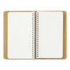 SPIRAL RING NOTEBOOK A6 Slim, MD White — by Traveler's Company