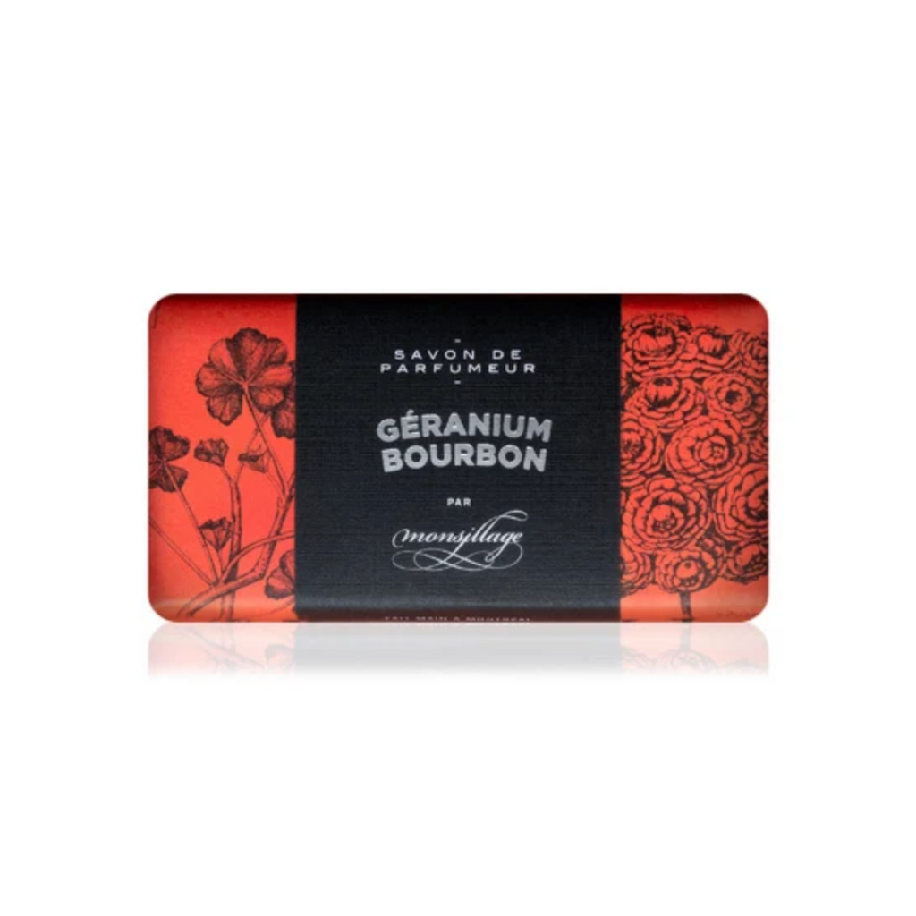 SOAP, BOURBON GERANIUM — by Monsillage