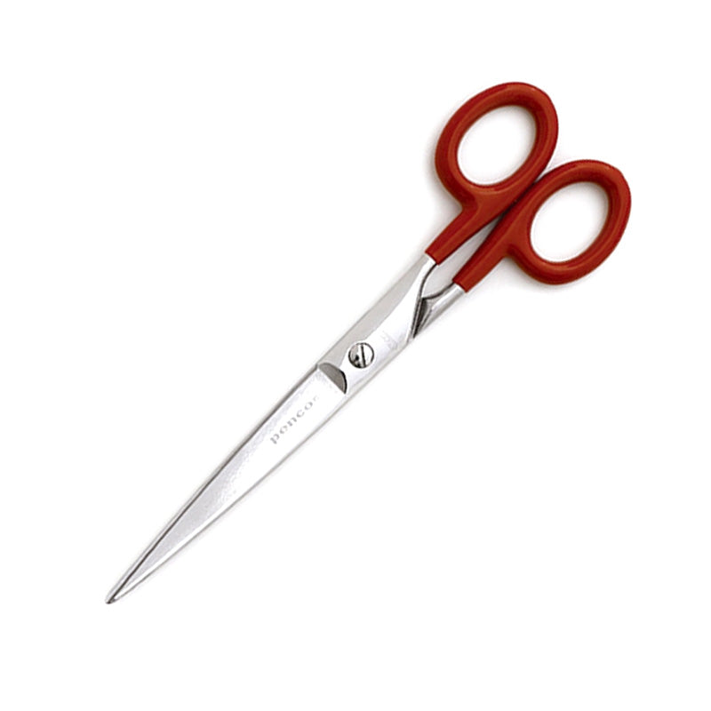 STAINLESS STEEL SCISSORS, Large - Red — by Penco
