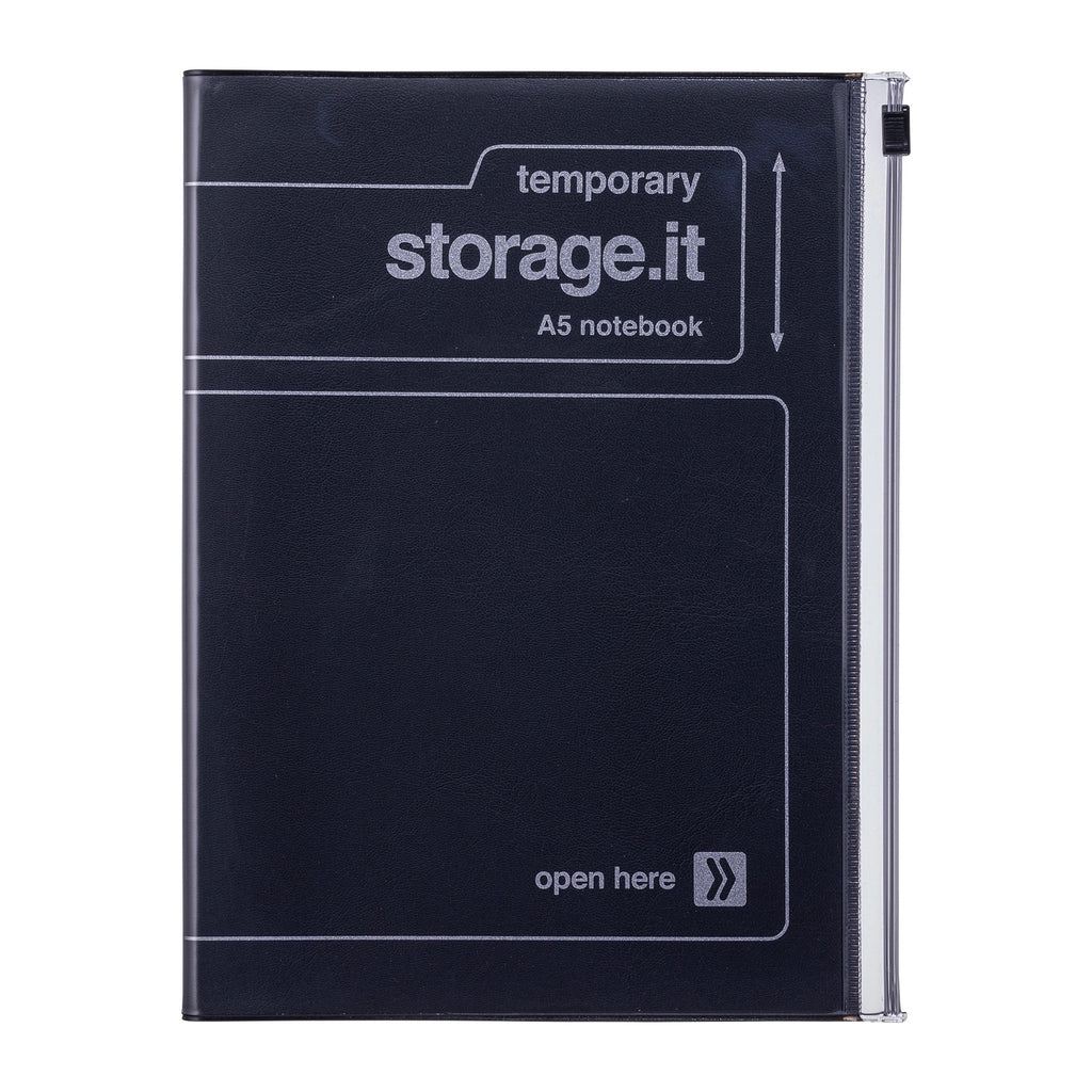STORAGE.it NOTEBOOK WITH A POCKET COVER A5, 14,8x21cm (Multiple Colors) — by MARK’S