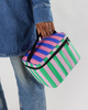 PUFFY LUNCH BAG “Awning Stripes Mix” — by Baggu