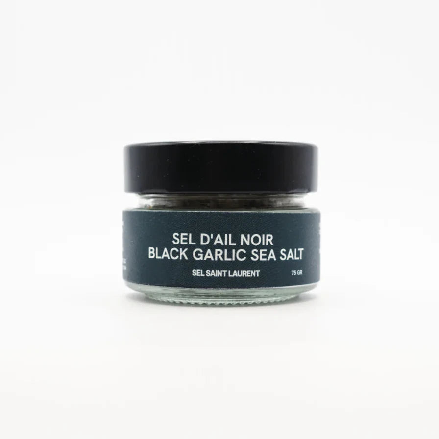 BLACK GARLIC SALT — by Sel Saint-Laurent