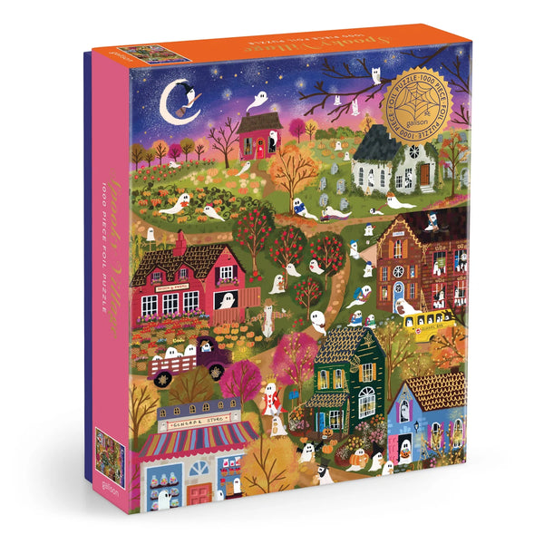CASSE-TÊTE « SPOOKY VILLAGE » 1000 MORCEAUX — par Joy Laforme