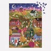SPOOKY VILLAGE - 1000 Piece Foil Puzzle — by Joy Laforme