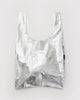 STANDARD "CHROME METALLIC" REUSABLE BAG — by Baggu