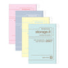 STORAGE.IT B6 MONTHLY PLANNER 2027 - 12 MONTHS (Multiple Colors) — by MARK'S