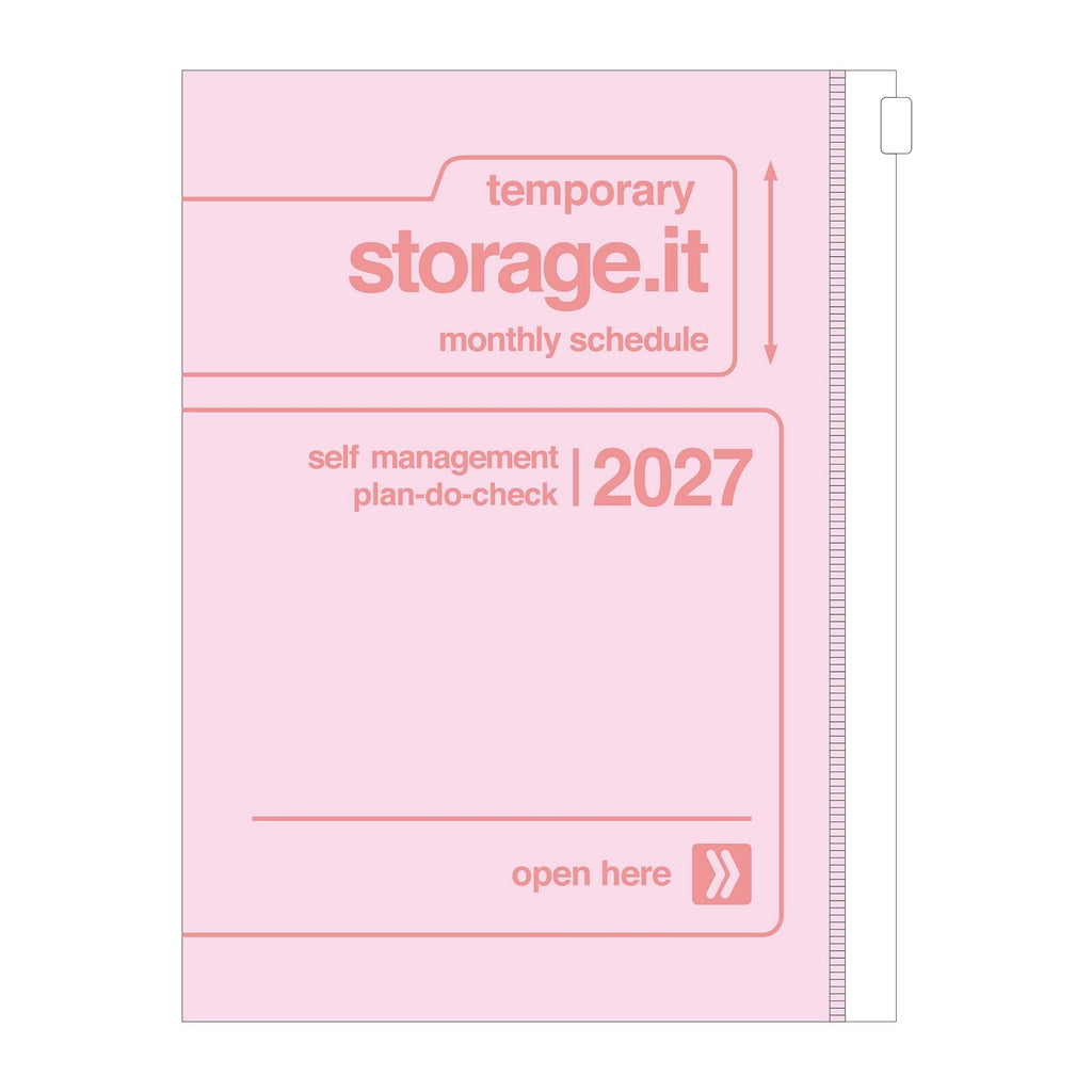 STORAGE.IT B6 MONTHLY PLANNER 2027 - 12 MONTHS (Multiple Colors) — by MARK'S