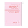 STORAGE.IT B6 MONTHLY PLANNER 2027 - 12 MONTHS (Multiple Colors) — by MARK'S