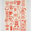 “COFFEE TIME” TEA TOWEL — by Elliot Kruszynski