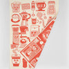 “COFFEE TIME” TEA TOWEL — by Elliot Kruszynski