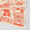 “COFFEE TIME” TEA TOWEL — by Elliot Kruszynski