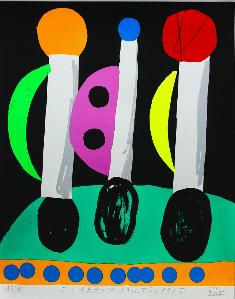 TERRAIN MULTISPORT, 40 x 50 cm – by Atelier Bingo
