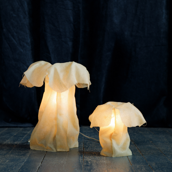 THALIE - Lampe de table en tissu (Plusieurs tailles) — par Atelier ALZ