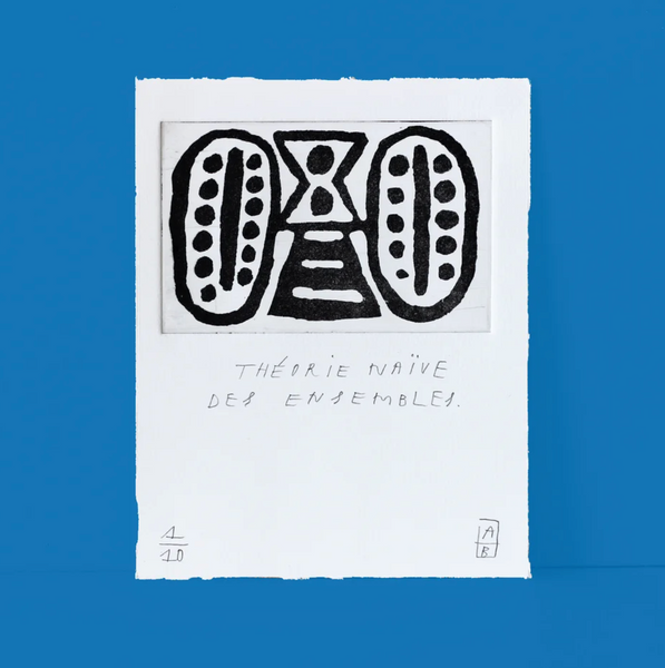 THÉORIE NAÏVE DES ENSEMBLES, 15 x 19 cm – by Atelier Bingo