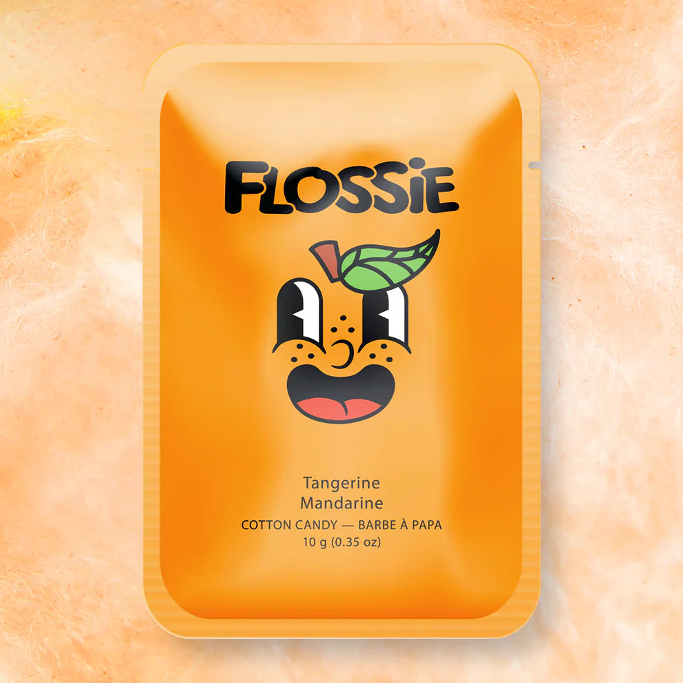 TANGERINE COTTON CANDY — by Flossie