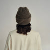 CLOUD MOHAIR BEANIE – Taupe — by Heirloom Hats