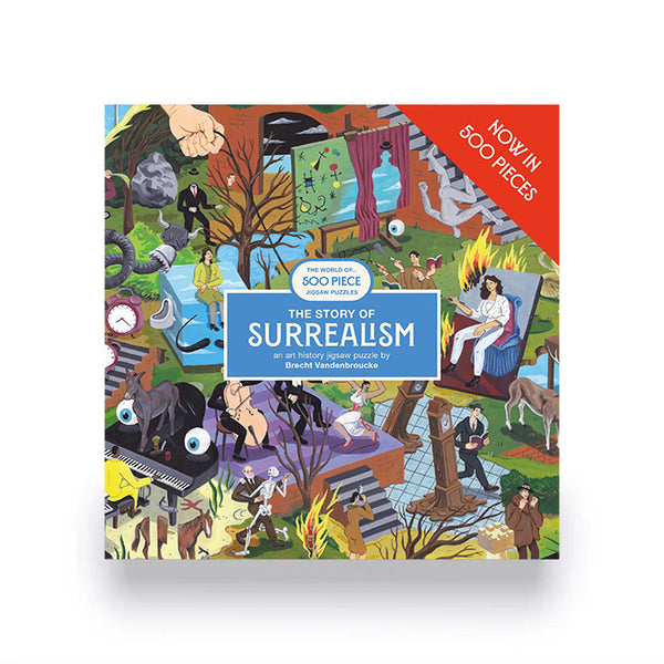 CASSE-TÊTE « THE STORY OF SURREALISM » 500 MORCEAUX — par Brecht Vandenbroucke