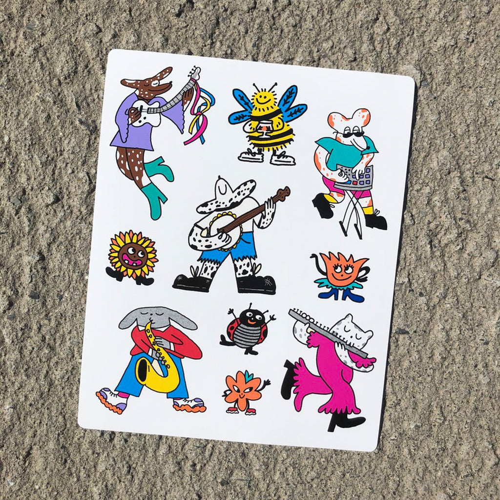 TINY ROCKER STICKERS — by Amery Sandford – Paperole