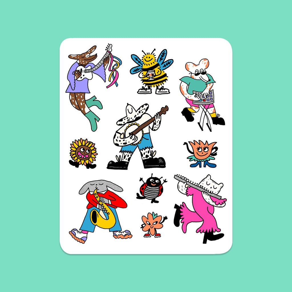 TINY ROCKER STICKERS — by Amery Sandford – Paperole