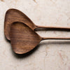SERVICE SPOON SET IN BLACK WALNUT, 41 cm (Multiple Shapes)  — par Lemyre