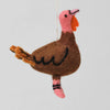 TURKEY FELT ORNAMENT — by Holly St Clair