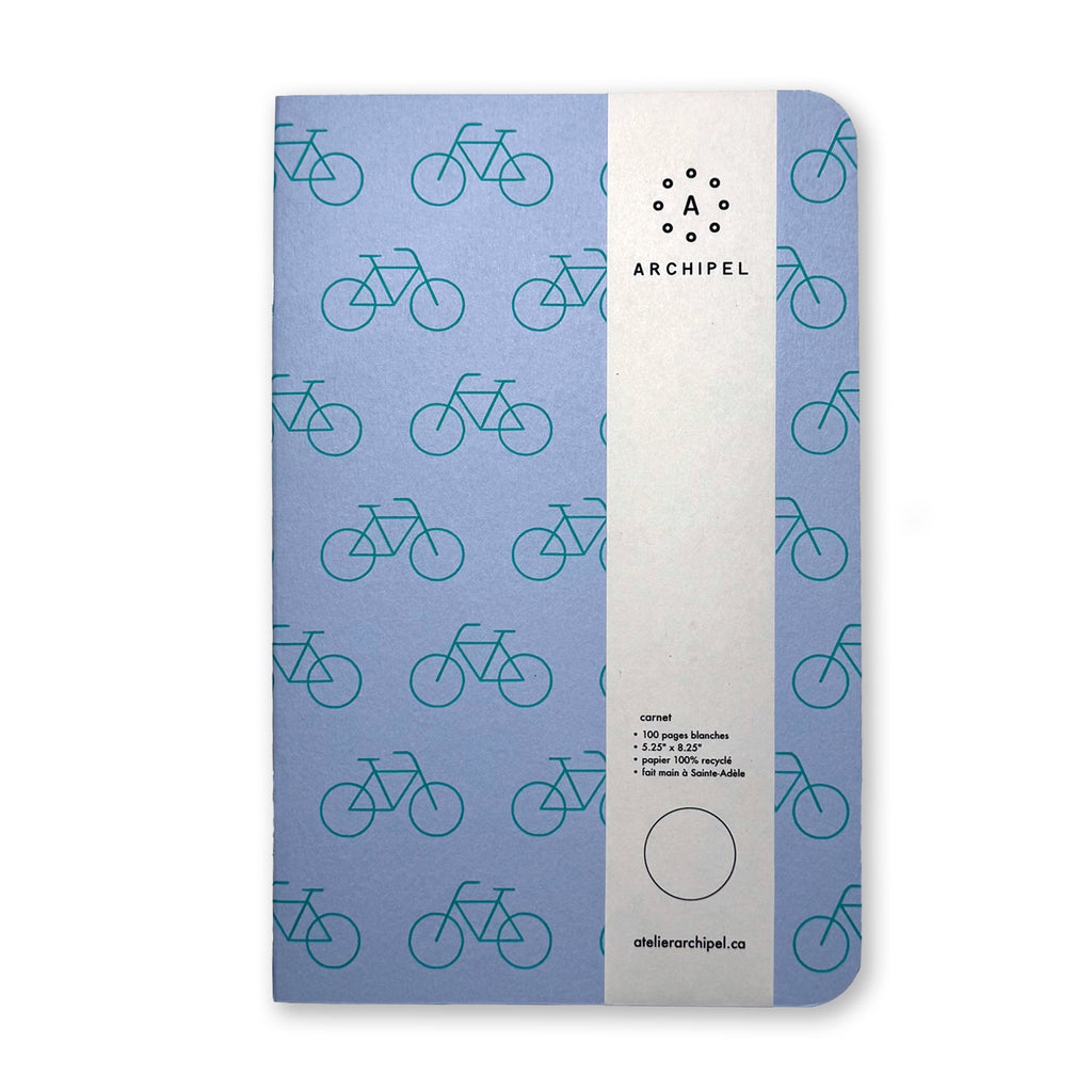 BIKES NOTEBOOK (multiple colors)  — by Archipel