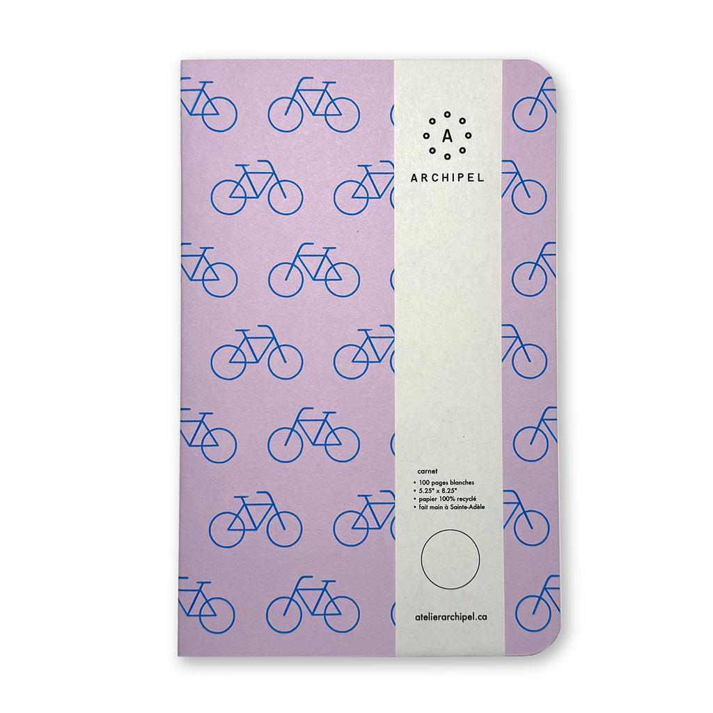BIKES NOTEBOOK (multiple colors)  — by Archipel