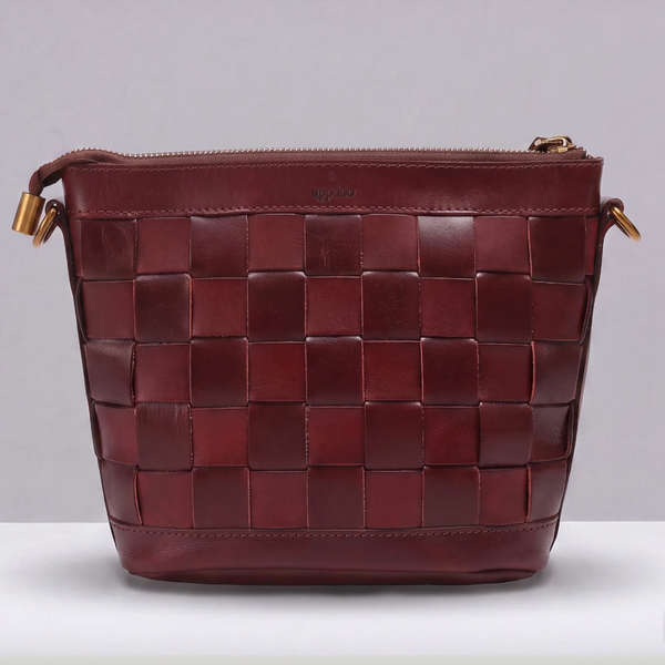 SAC BANDOULIÈRE VENTURE - Bordeaux Foncé — par Uppdoo
