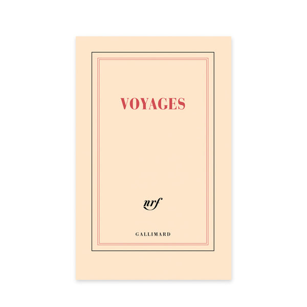 "VOYAGES" NOTEBOOK — by Gallimard