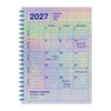AGENDA MENSUEL VERTICAL 2027 ET CARNET - 12 MOIS, FORMAT B6 (plusieurs couleurs) — par MARK’S