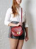 VIVE 2.0 SADDLE BAG - Bordeaux Red — by Uppdoo
