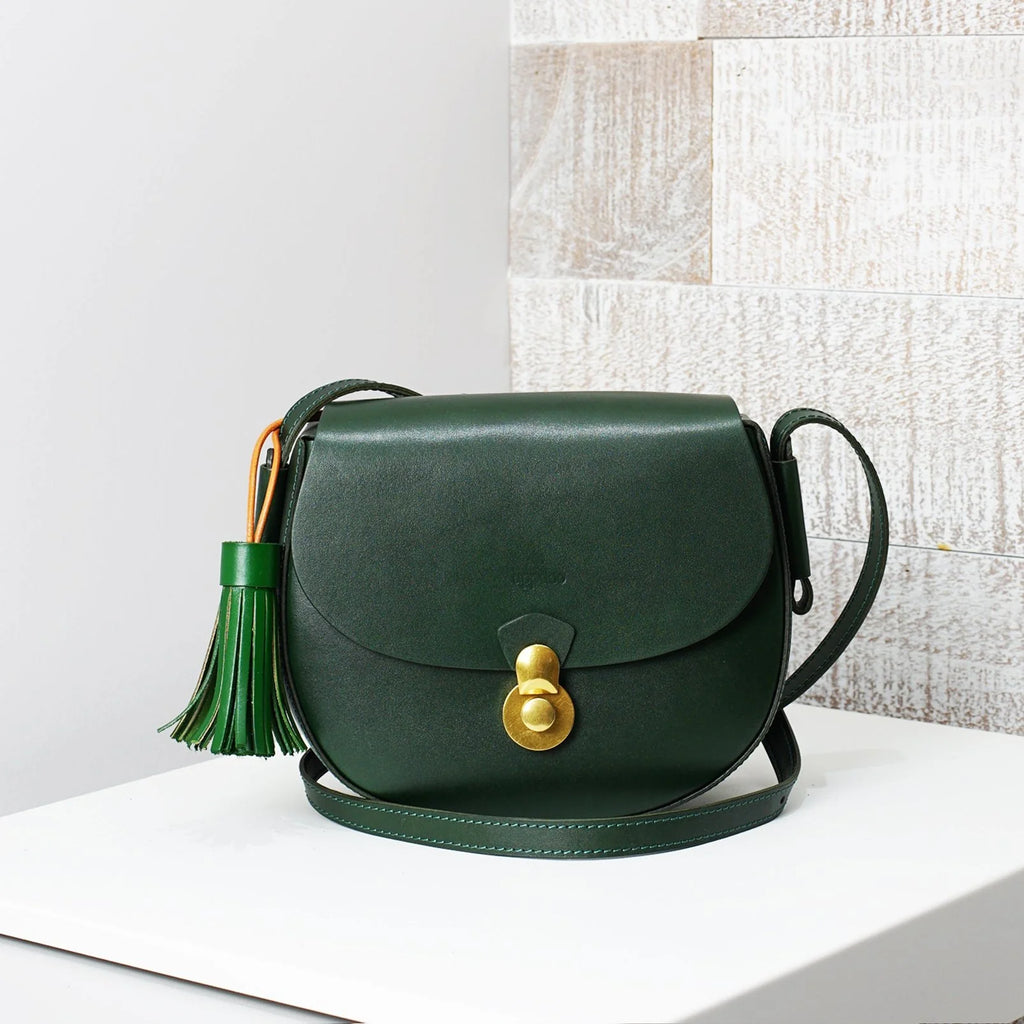 SAC BANDOULIÈRE - Vive 2.0 Saddle - Vert Chasseur — par Uppdoo