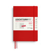 WEEKLY PLANNER & NOTEBOOK MEDIUM (A5) 2027, 12 MONTHS, Softcover - FRENCH (Multiple Colors) — by Leuchtturm1917