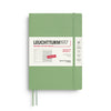 WEEKLY PLANNER & NOTEBOOK MEDIUM (A5) 2027, 12 MONTHS, Softcover - FRENCH (Multiple Colors) — by Leuchtturm1917