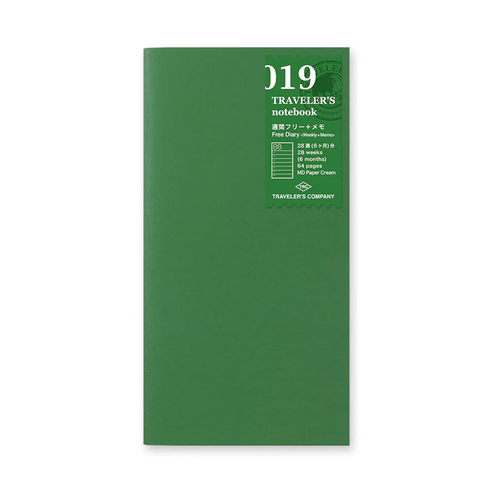 PLANIFICATEUR HEBDOMADAIRE TRAVELER'S NOTEBOOK — par Traveler’s Company (TRC)