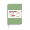 WEEKLY PLANNER & NOTEBOOK MEDIUM (A5) 2027, 12 MONTHS, FRENCH (Multiple Colors) — by Leuchtturm1917