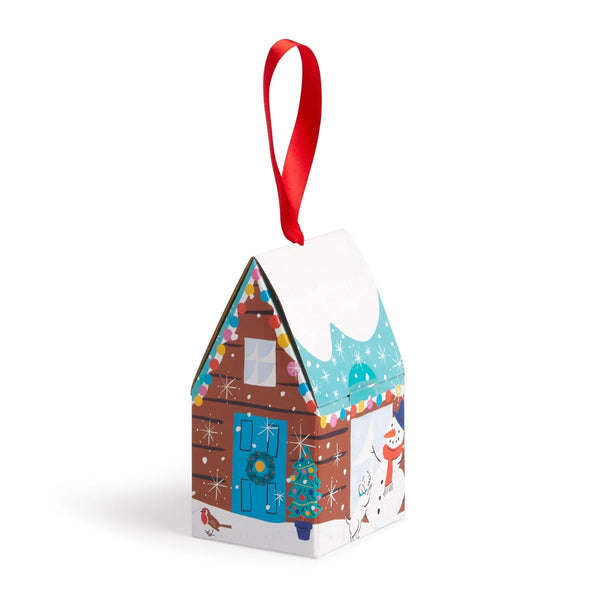 WINTER SLEDDING 130 PIECES MINI PUZZLE ORNAMENT — by Galison