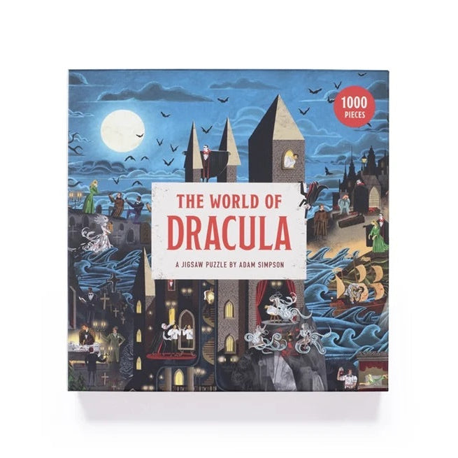 THE WORLD OF DRACULA - 1000 Pieces Puzzle — by Adam Simpson