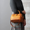 WONDER 'XL' VINTAGE TOP-HANDLE  SATCHEL - Tan — by Uppdoo