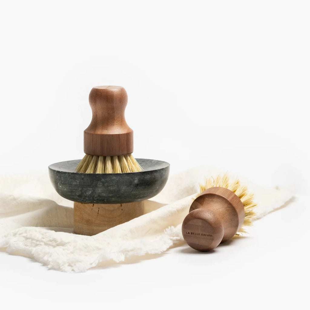 WOODEN SCRUB BRUSH — by La Belle Excuse