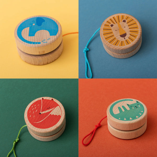 WOODEN YoYo, ANIMALS (Multiple styles) — by Londji