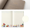 YURU LOG NOTEBOOK B6 MOTIF TEXTILE — by Midori