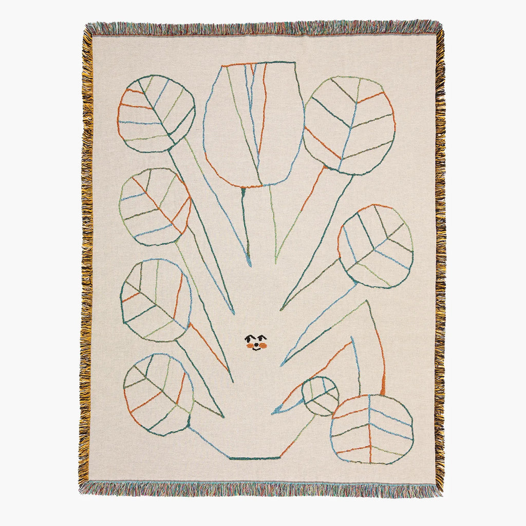 YUKIMI THROW, Woven Blanket — by Slowdown Studio & Eric Reh