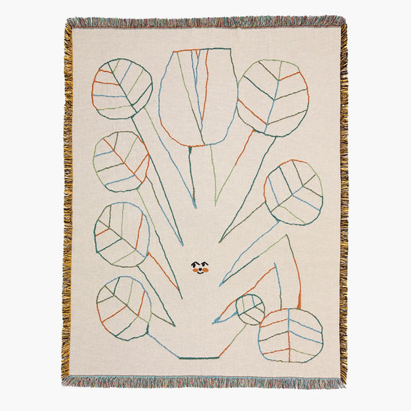 YUKIMI THROW, Woven Blanket — by Slowdown Studio & Eric Reh